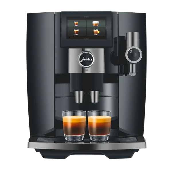 Jura J10 Piano Black Automatic Coffee Machine 15664